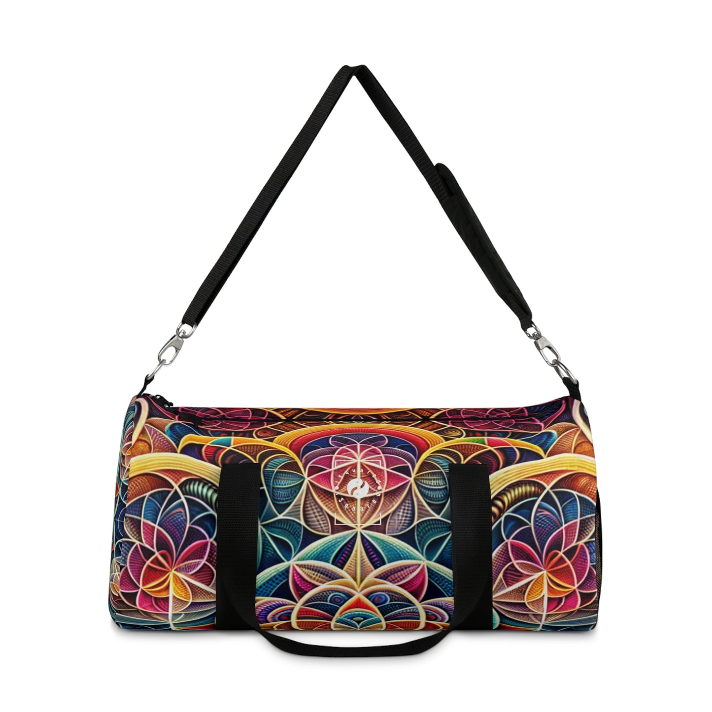 "Sacred Symmetry: Infinite Radiance of Love" - Duffle Bag