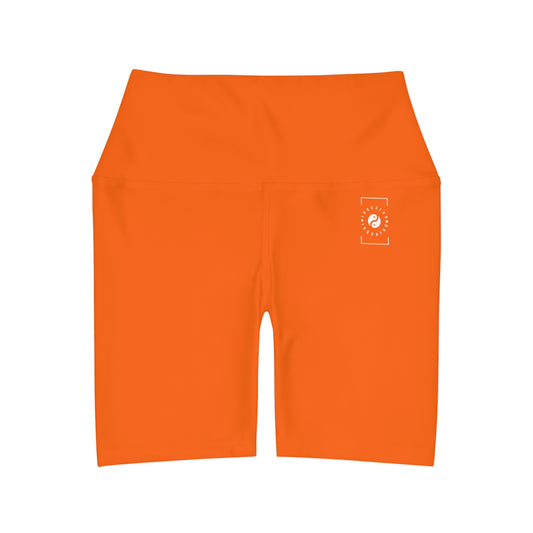 Neon Orange #FF6700 - shorts