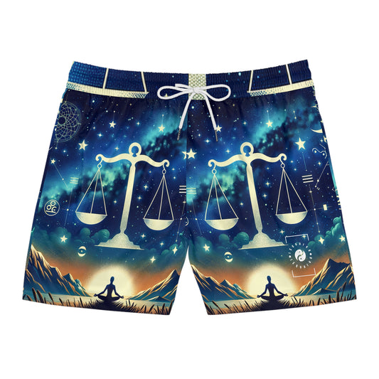 Celestial Libra - Swim Shorts (Mid-Length) for Men