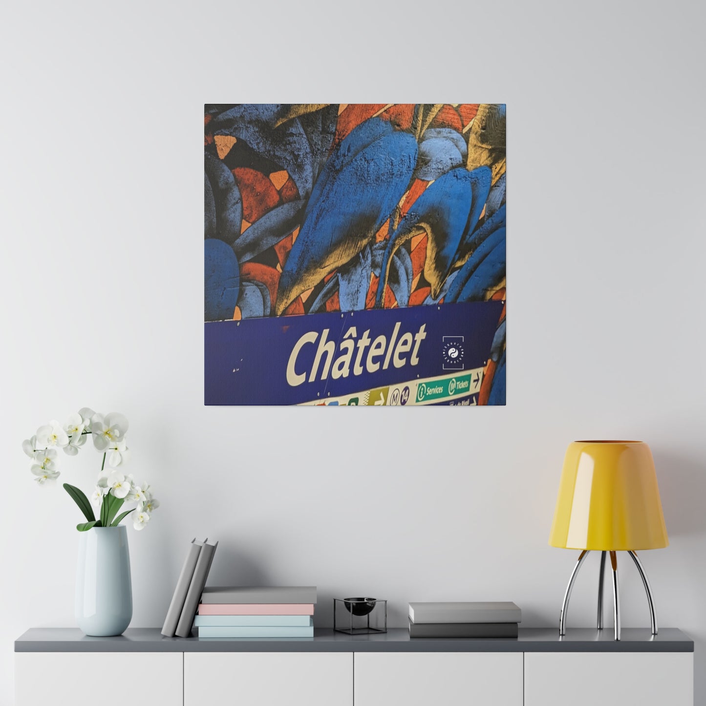 Châtelet - Impression sur toile