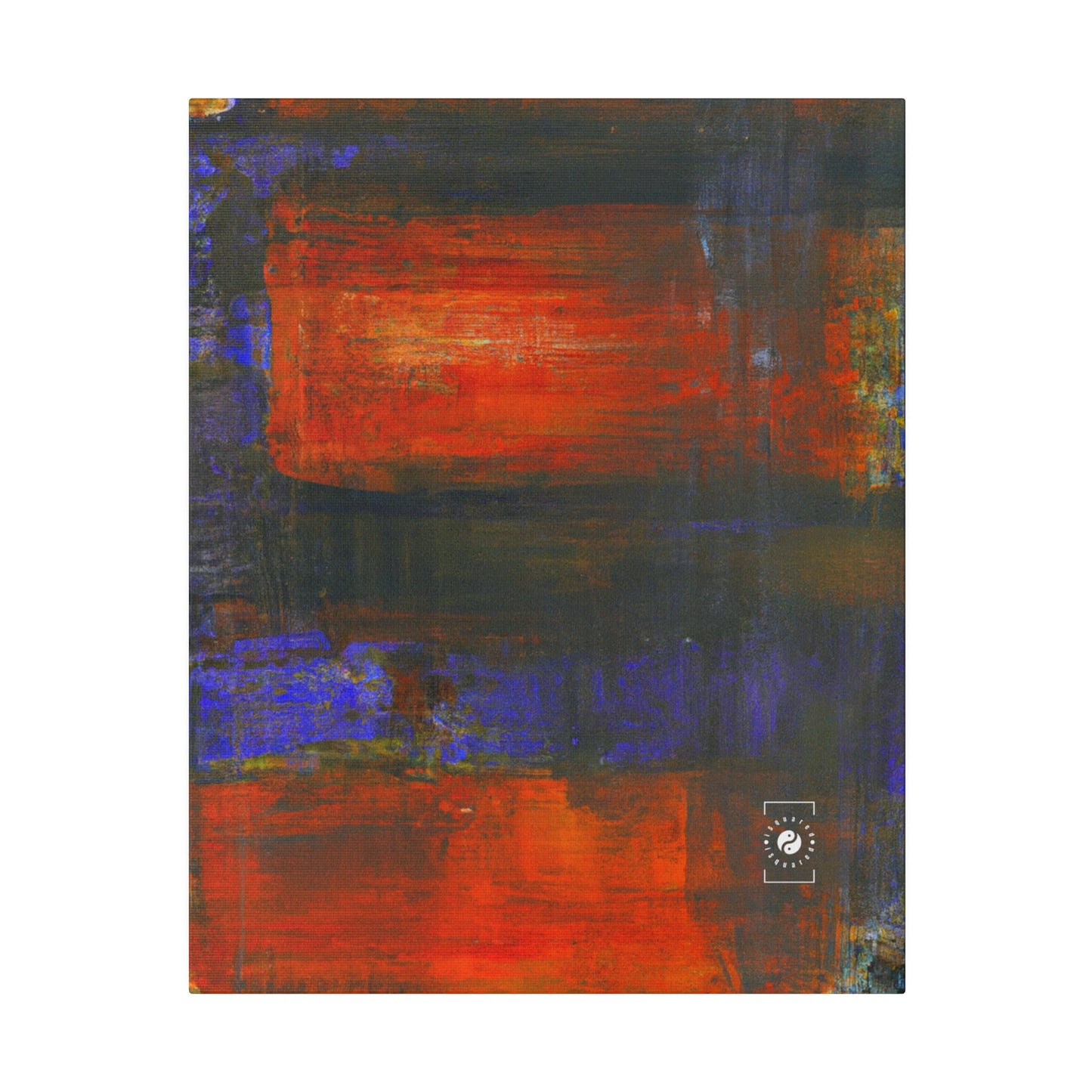 "Chromatic Reverie" - Art Print Canvas