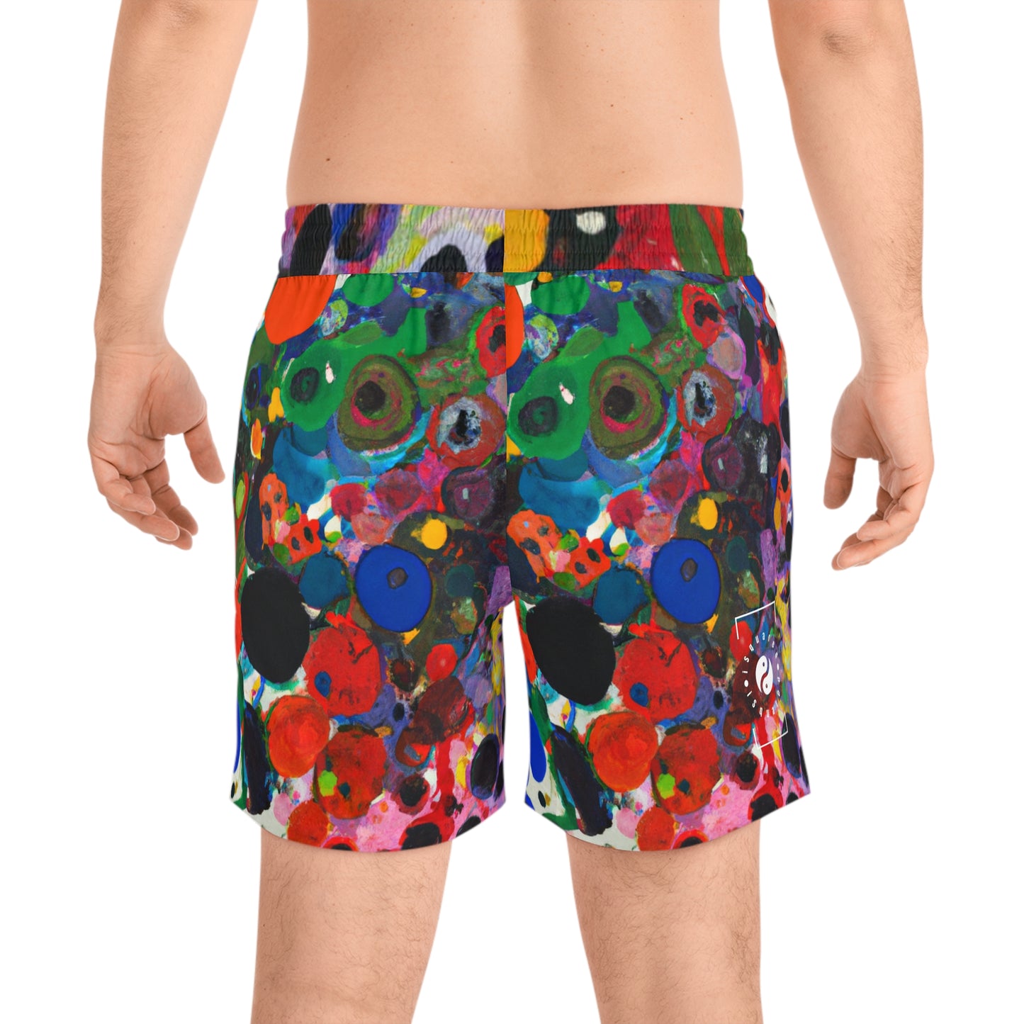 Ink drops meditation - Swim Shorts (Mid-Length) for Men