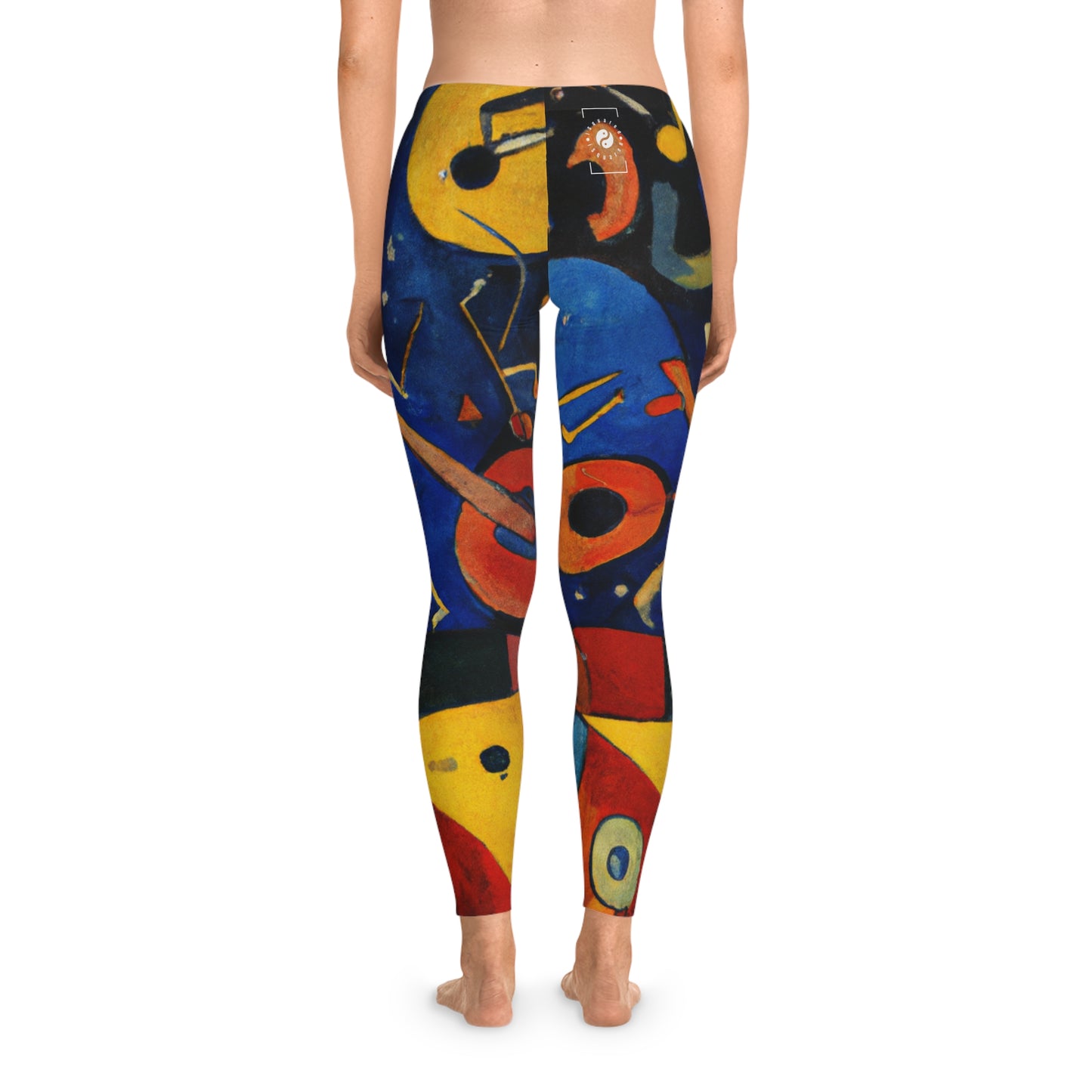 Melodic Abstractions: A Kandinskian Orchestra - Unisex Tights