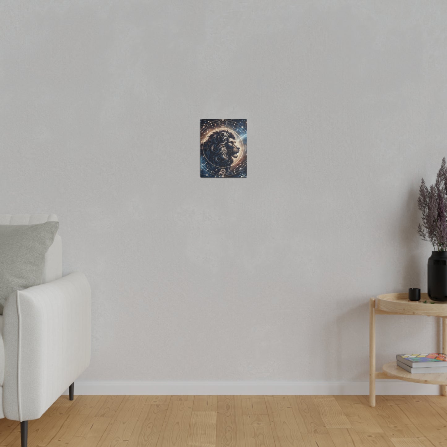 Celestial Leo Roar - Art Print Canvas