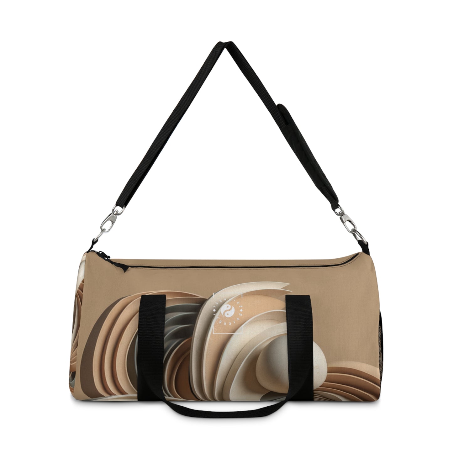 "Hepworth Hues: An Earth Tone Symphony" - Duffle Bag