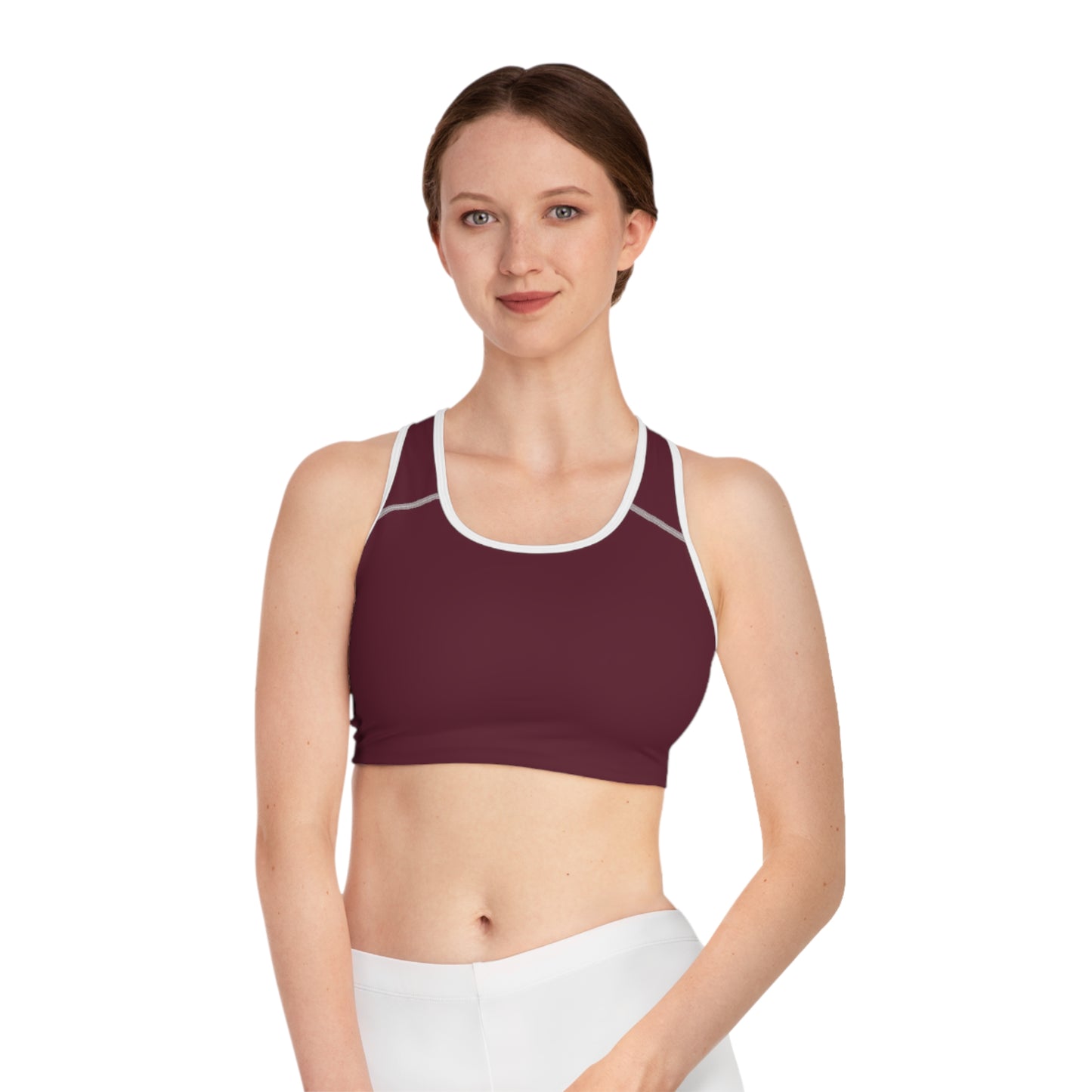 #60182D Deep Siena - Soutien-gorge de sport haute performance