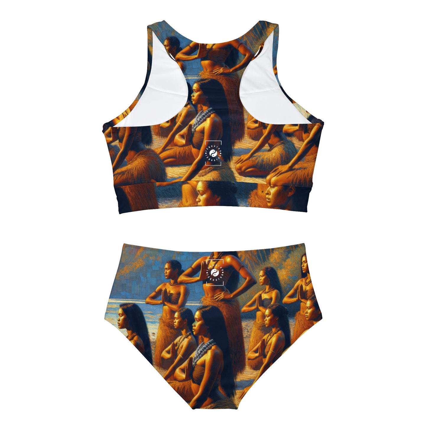 Gauguin Reverie - Hot Yoga Bikini Set