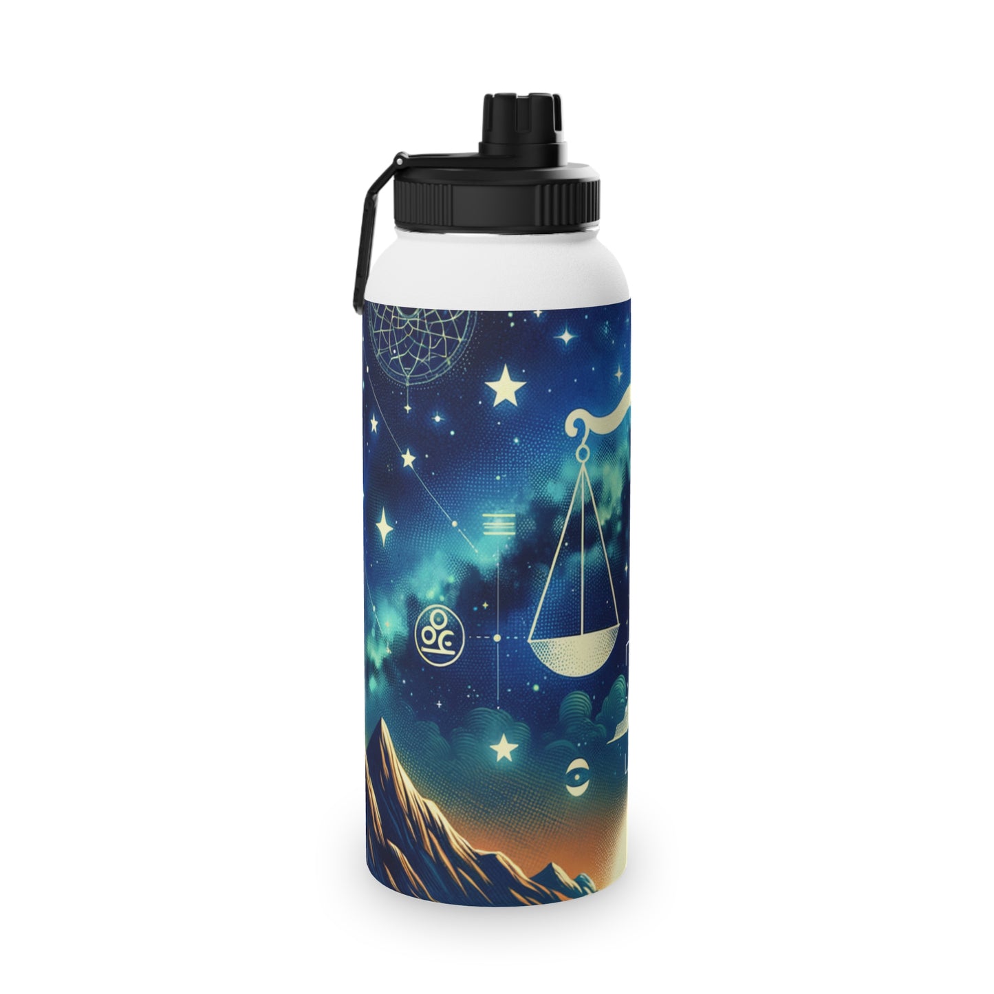 Celestial Libra - Sports Water Bottle