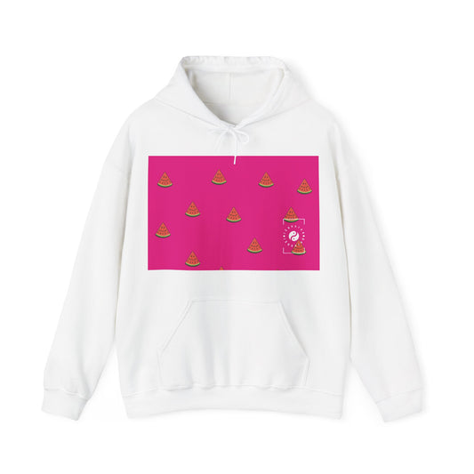 #DF0086 Rose + Pastèque - Sweat à capuche