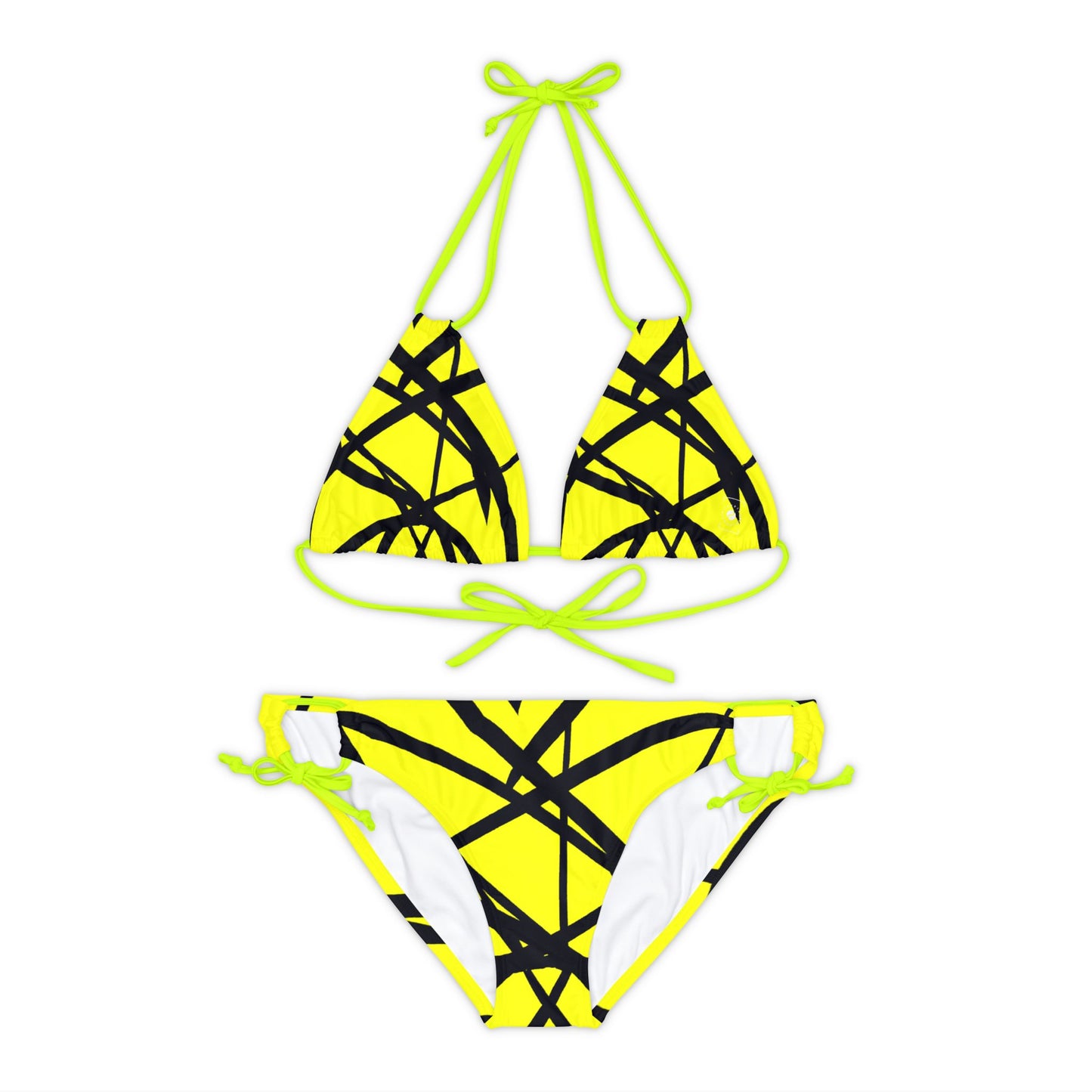 Entangled Harmony - Lace-up Bikini Set