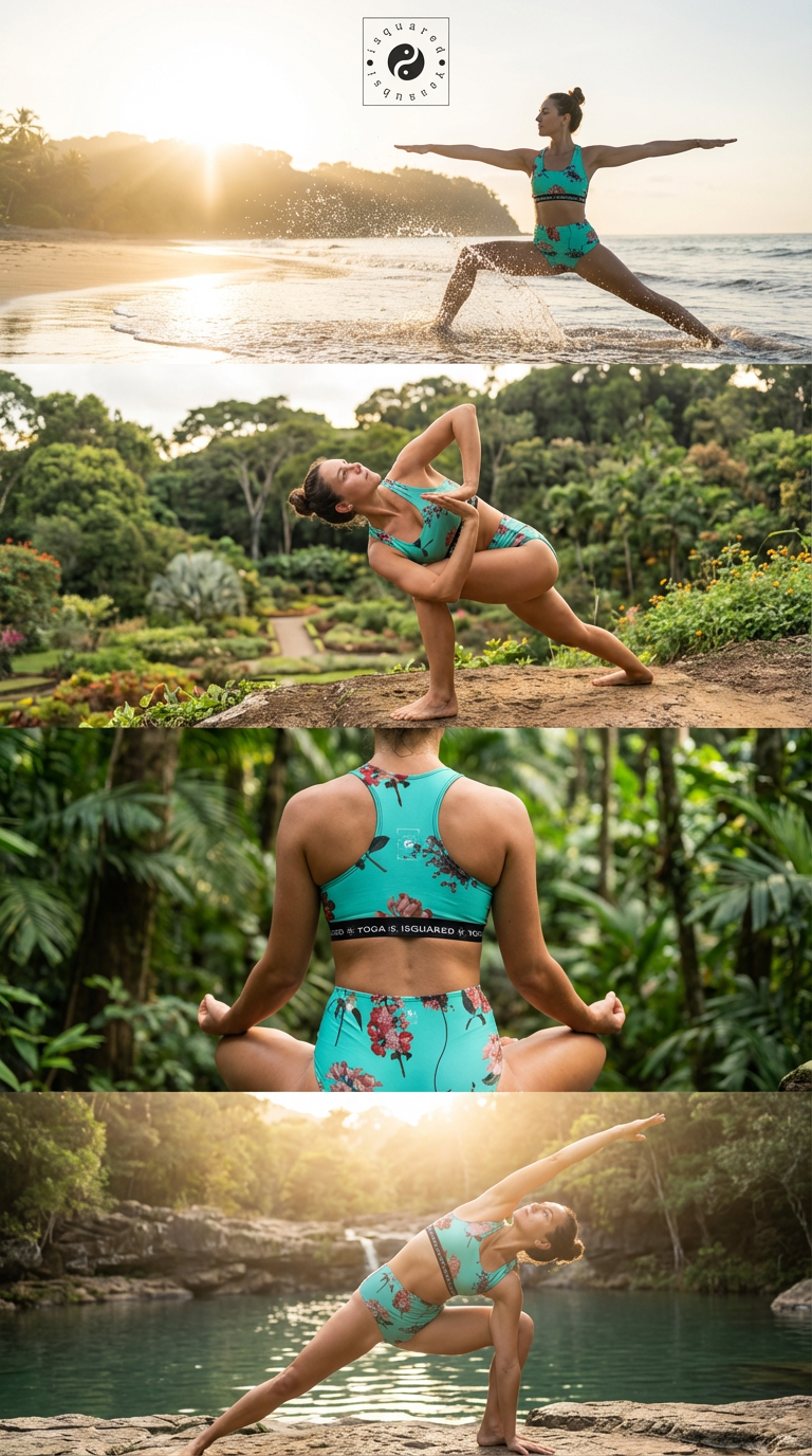 Botanicals - Hot Yoga Bikini Set