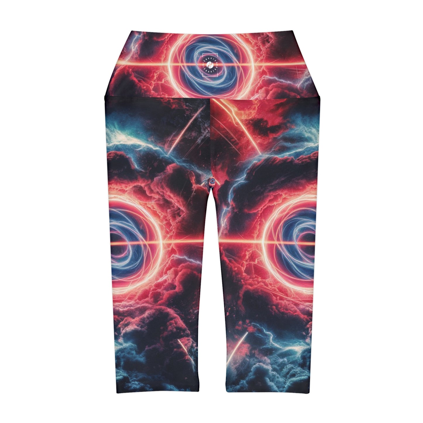 Cosmic Fusion - High Waisted Capri Leggings