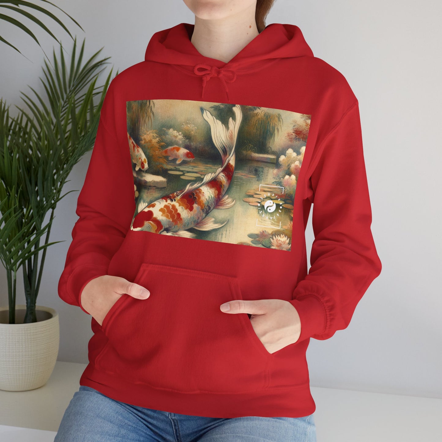 Koi Lily Pond - Hoodie