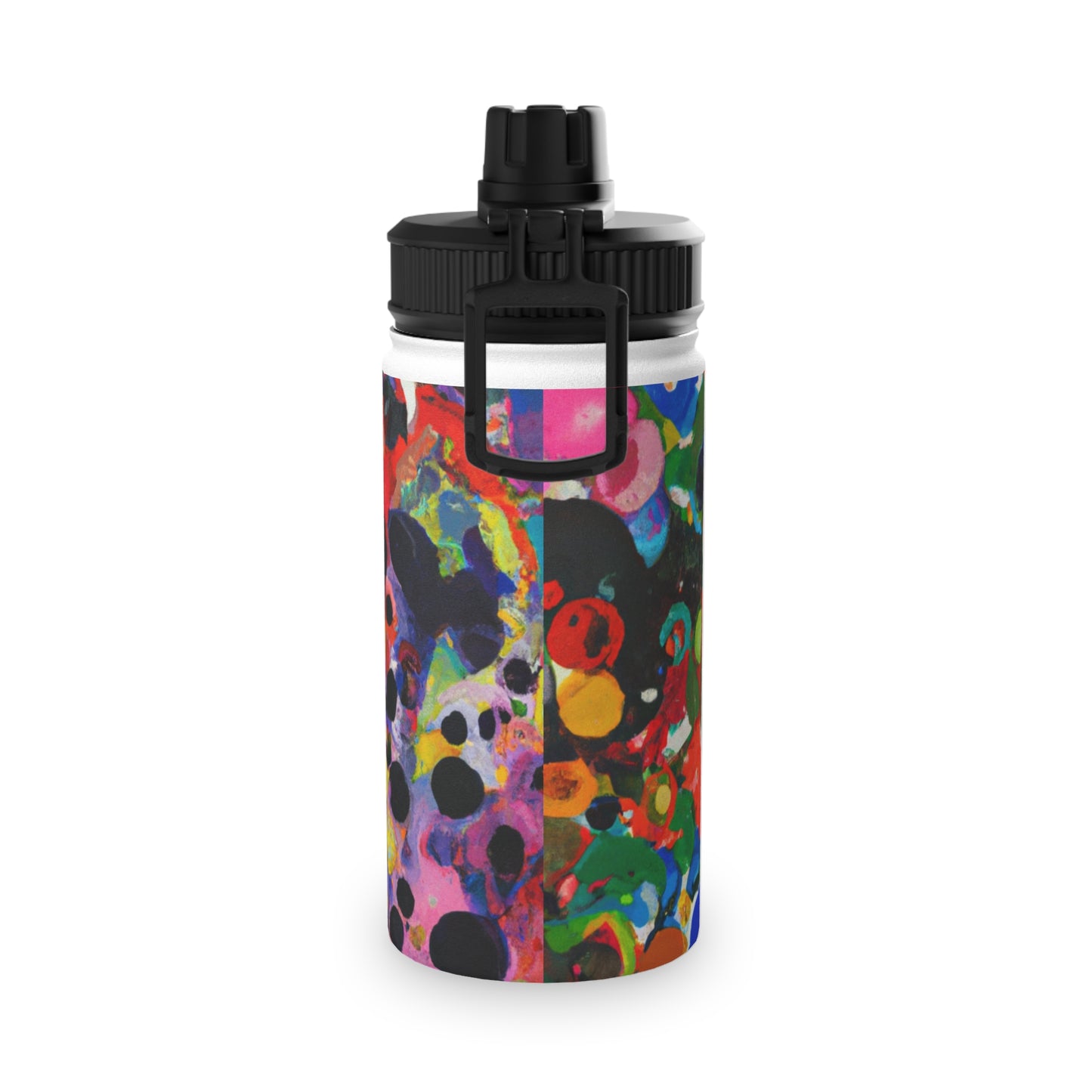 Ink drops meditation - Sports Water Bottle