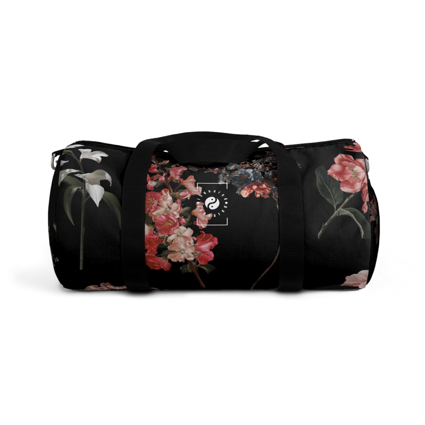 Botanicals on Black - Duffle Bag