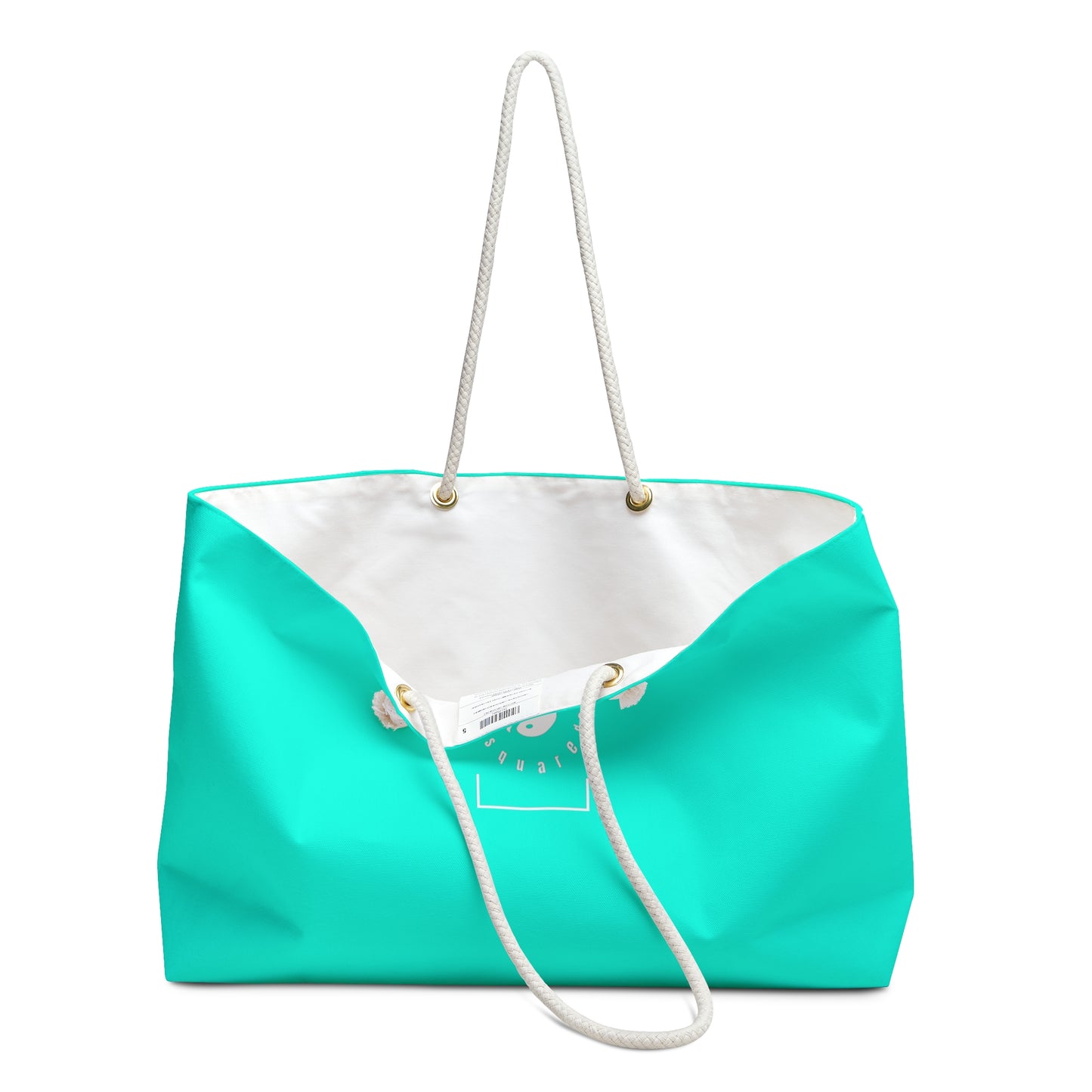 Neon Teal #11ffe3 - Casual Yoga Bag