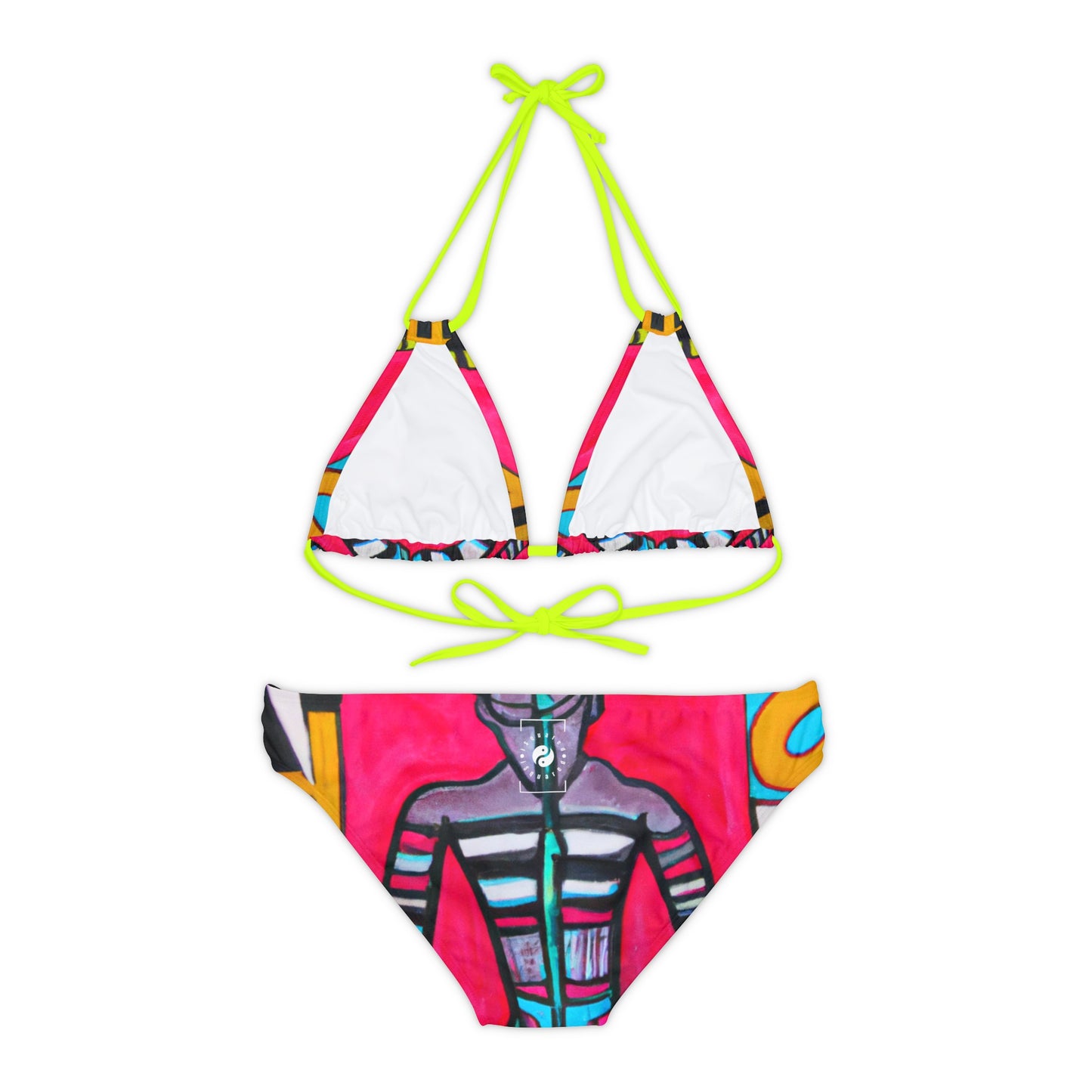 Euphoric Harmony - Lace-up Bikini Set