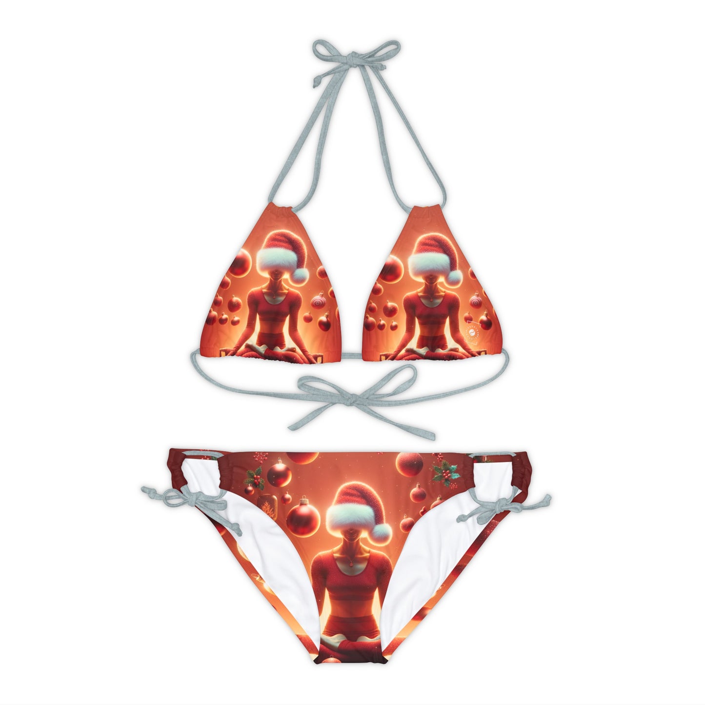 iSquared Yuletide Zen - Lace-up Bikini Set