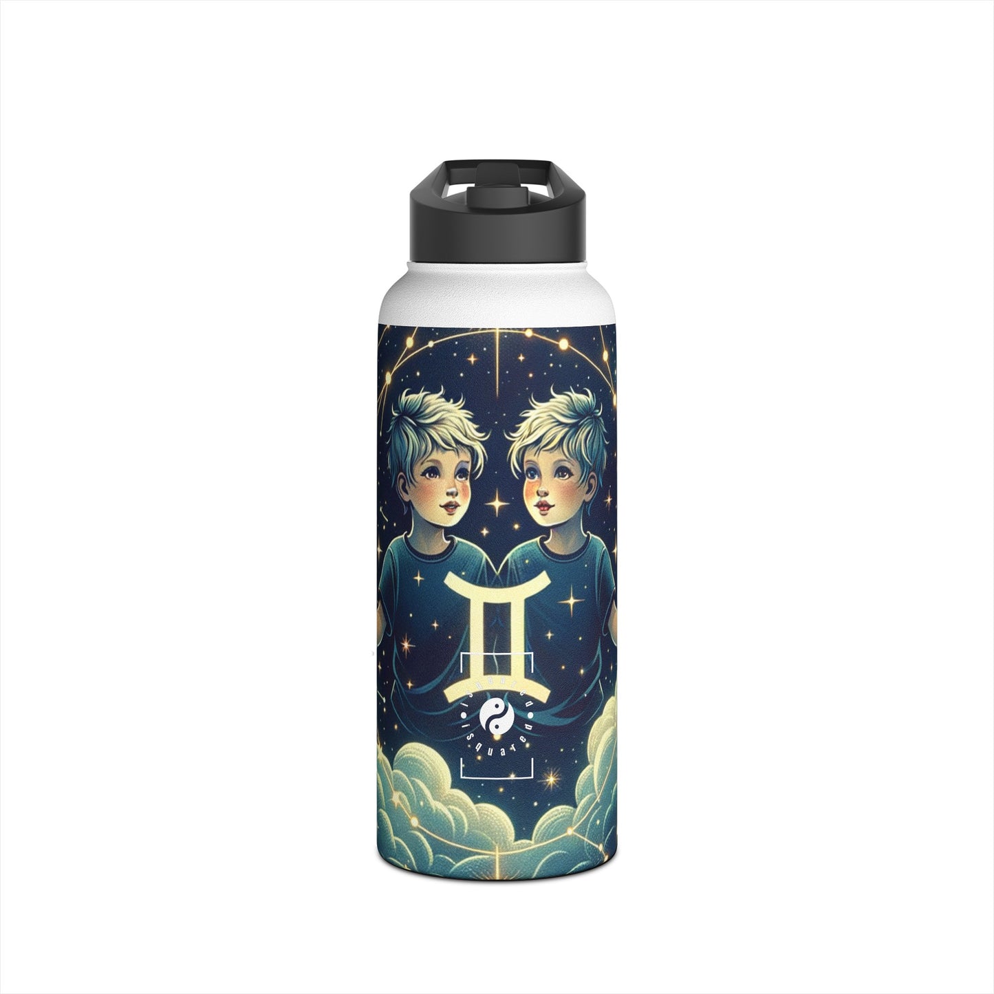 "Celestial Twinfinity" - Water Bottle