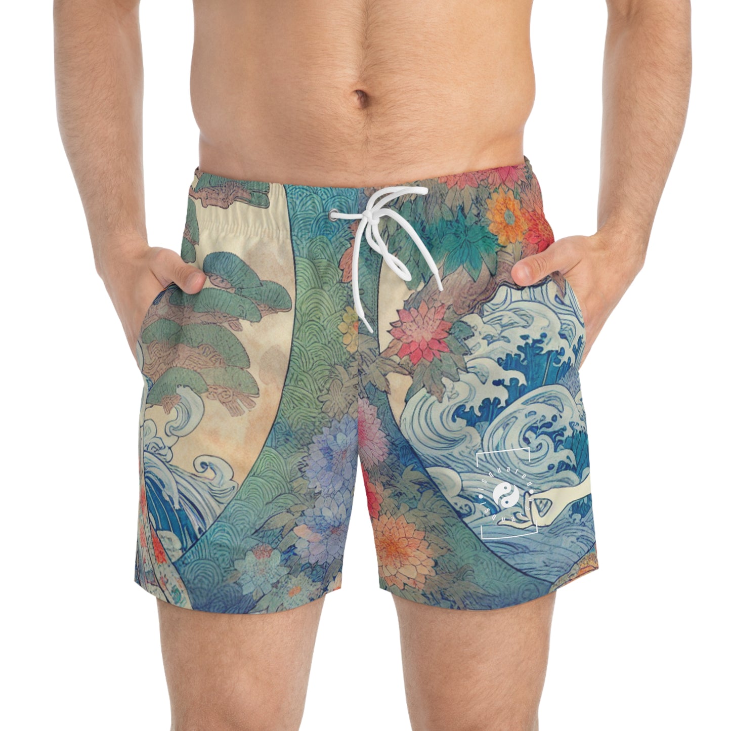 Zen No Kimochi - Swim Trunks for Men