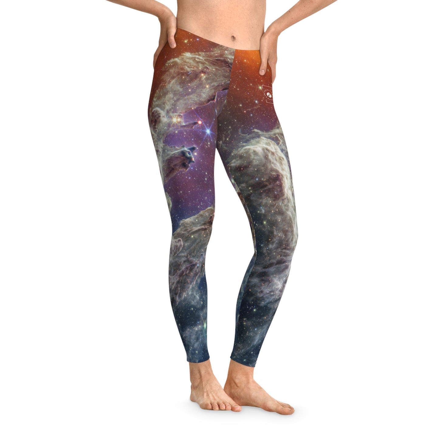 Pillars of Creation (NIRCam and MIRI Composite Image) - JWST Collection - Unisex Tights