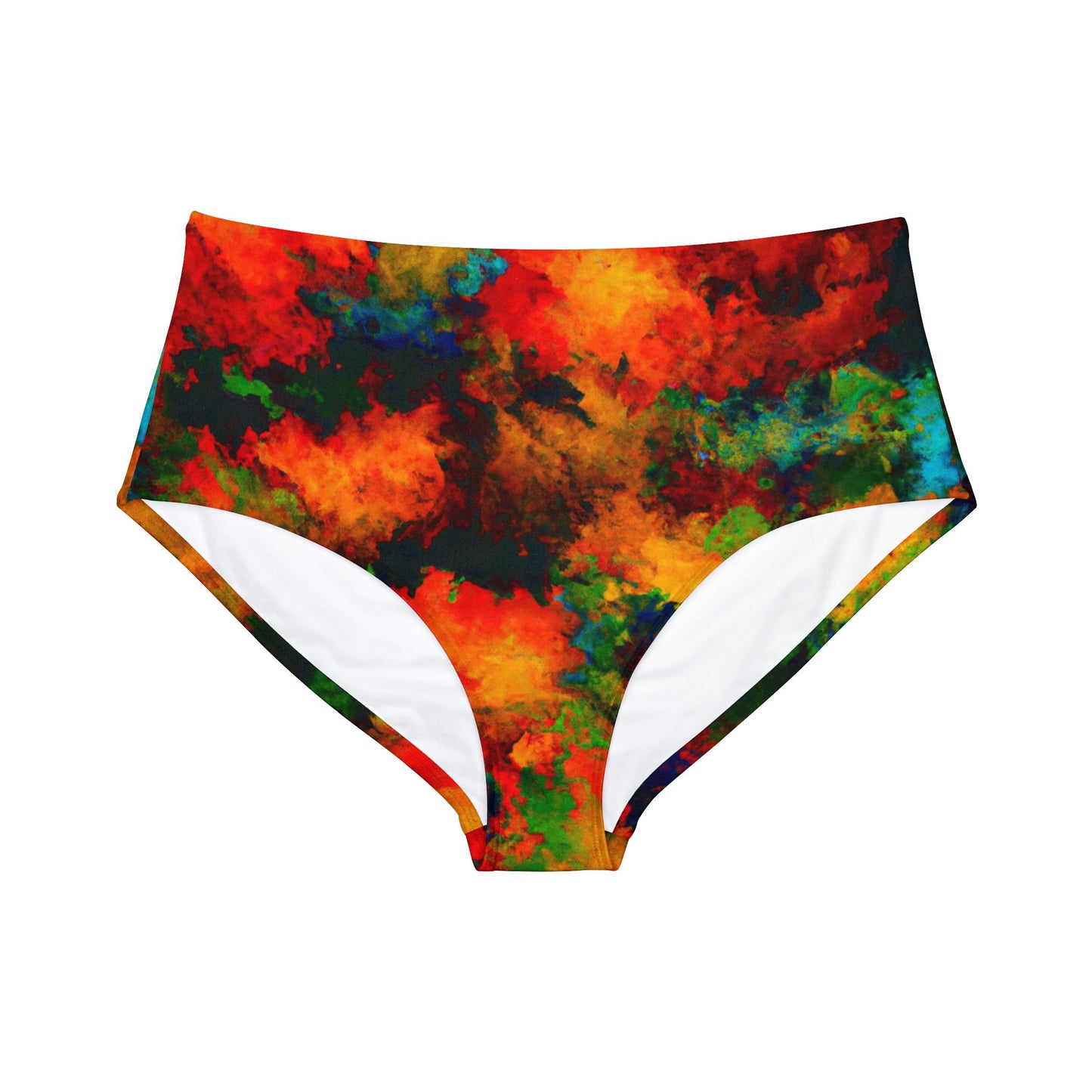 Luminous Whispers Symphony - High Waisted Bikini Bottom