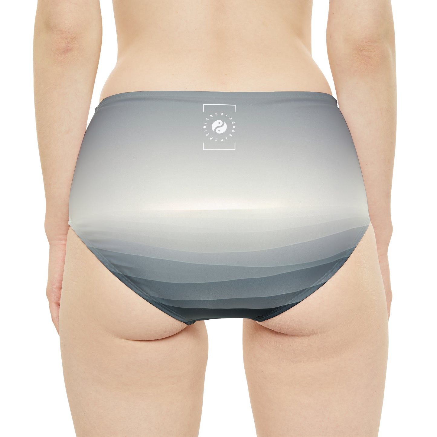 "Gradients of Grace" - High Waisted Bikini Bottom