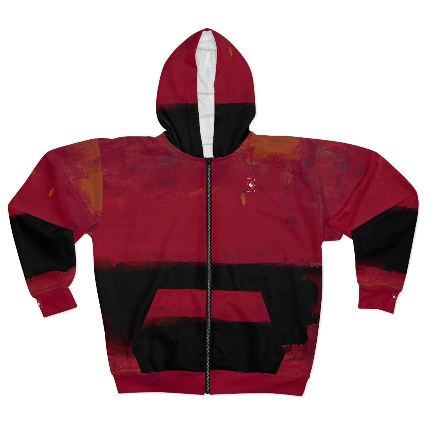 Nocturnal Vermillion - Zip Hoodie