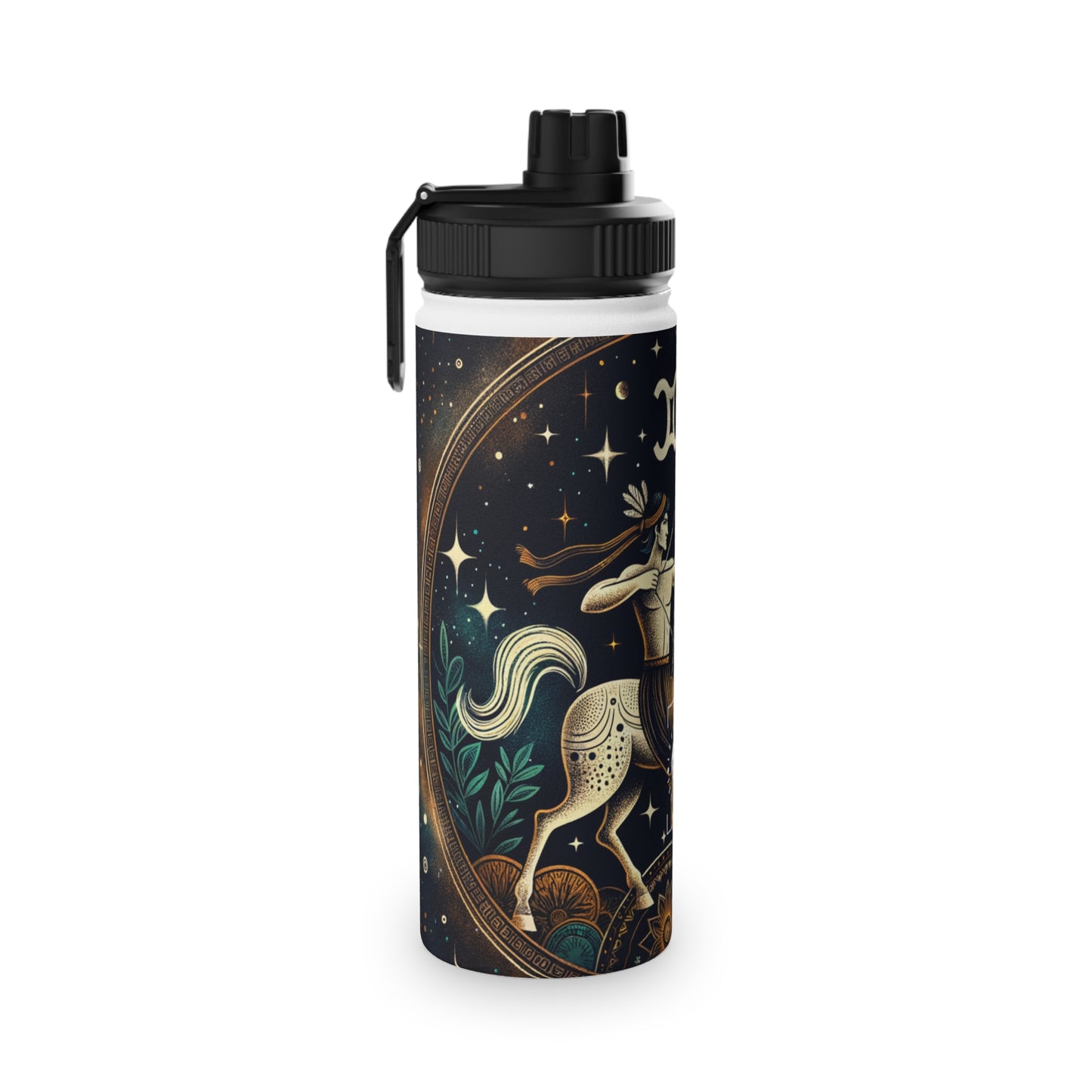 Sagittarius Emblem - Sports Water Bottle