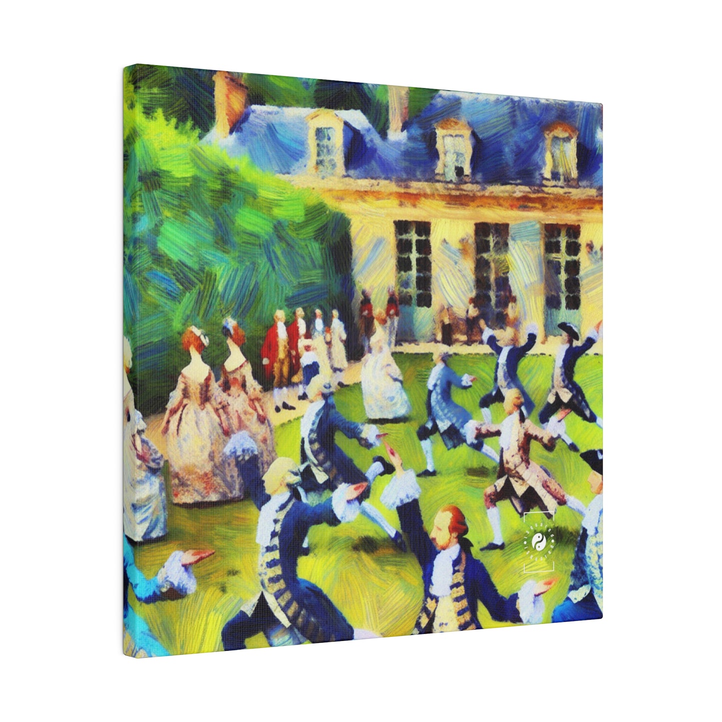 Versailles Vinyasa - Impression sur toile