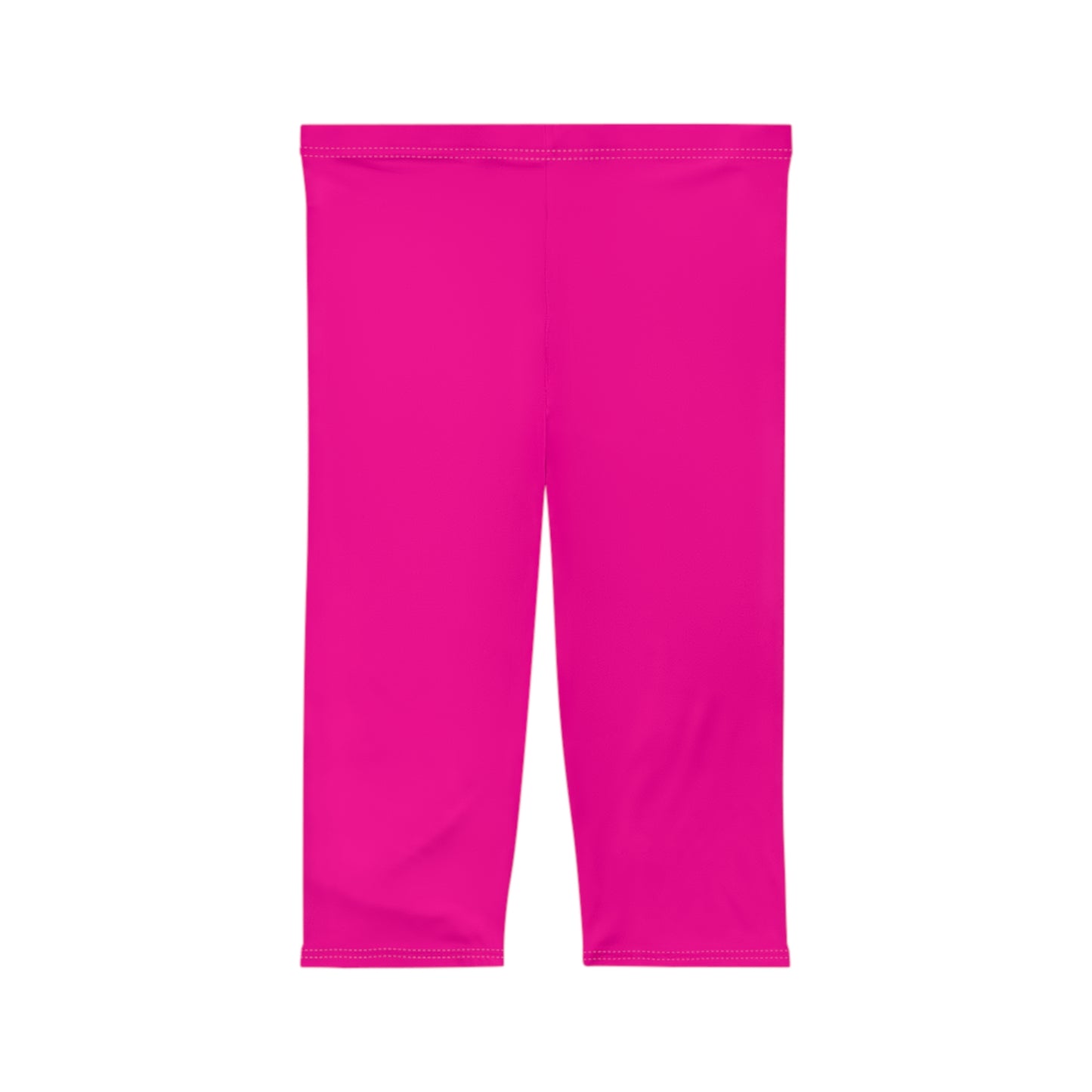 #FF0099 Sharp Pink - Capri Shorts