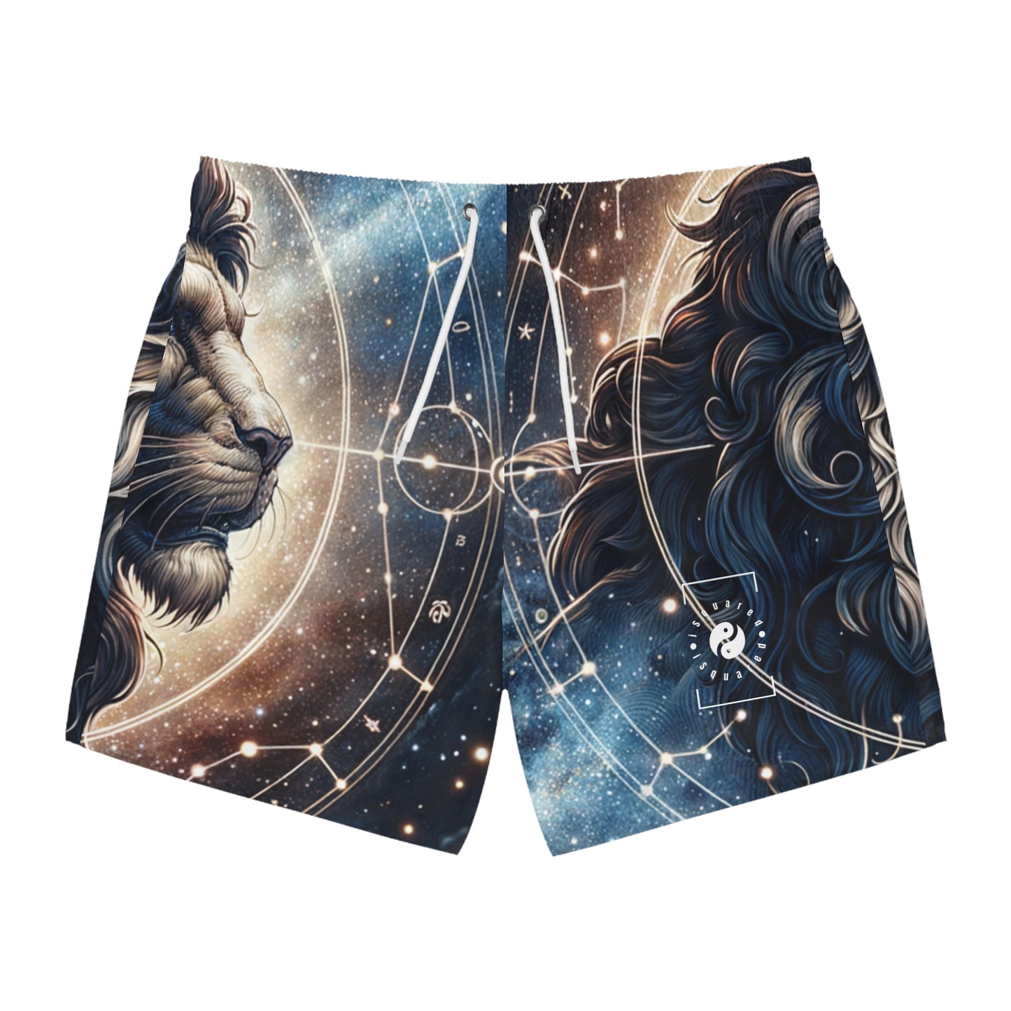 Celestial Leo Roar - Swim Trunks for Men