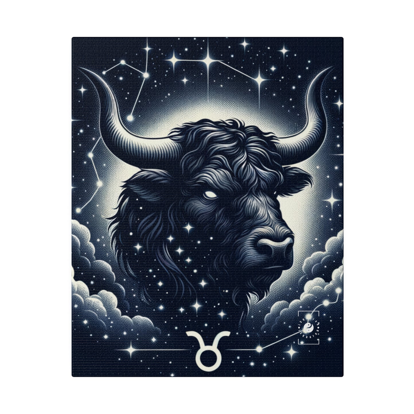 Celestial Taurine Constellation - Art Print Canvas