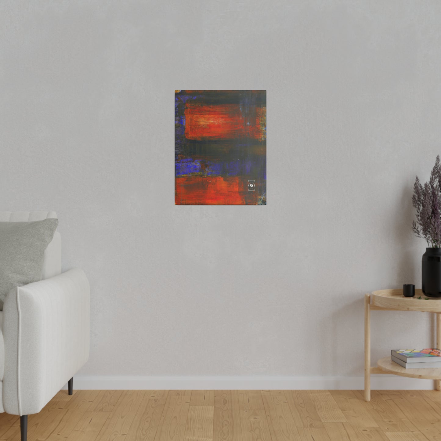 "Chromatic Reverie" - Art Print Canvas