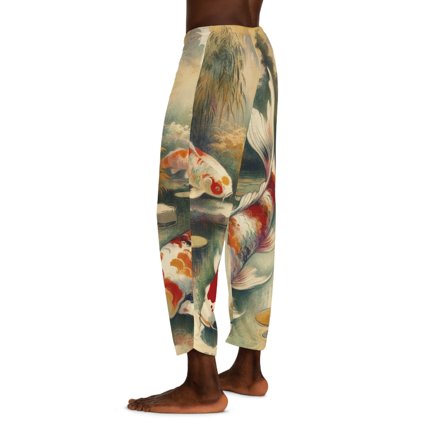 Koi Lily Pond - men's Lounge Pants