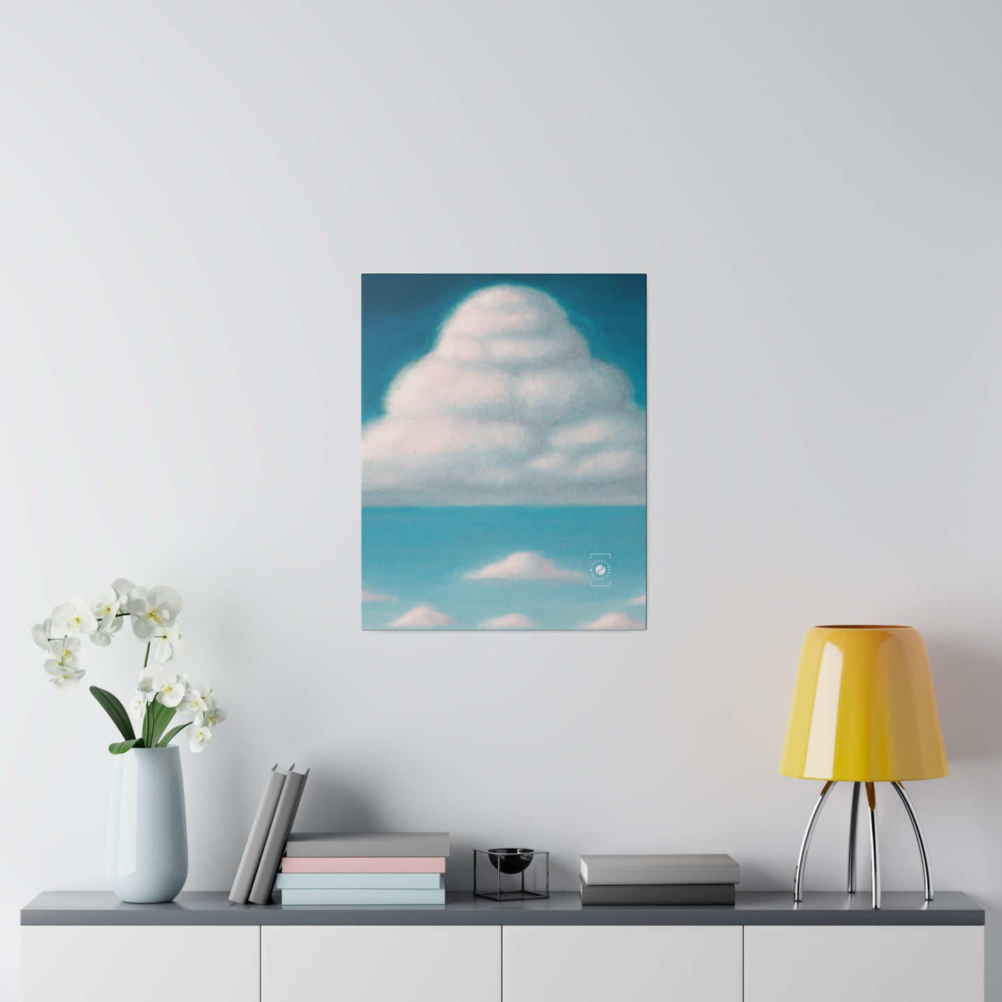 "Cloud Opera Serenity" - Art Print Canvas