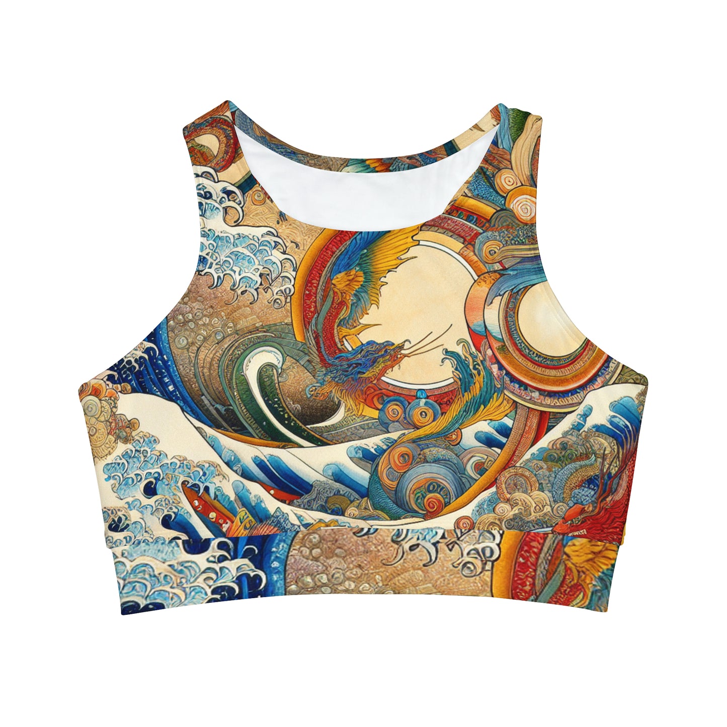 Ezio Verrocchio - High Neck Crop Top