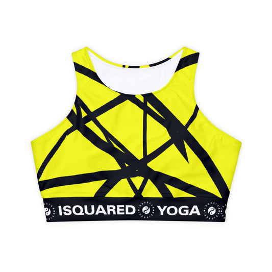 Entangled Harmony - Lined & Padded Sports Bra