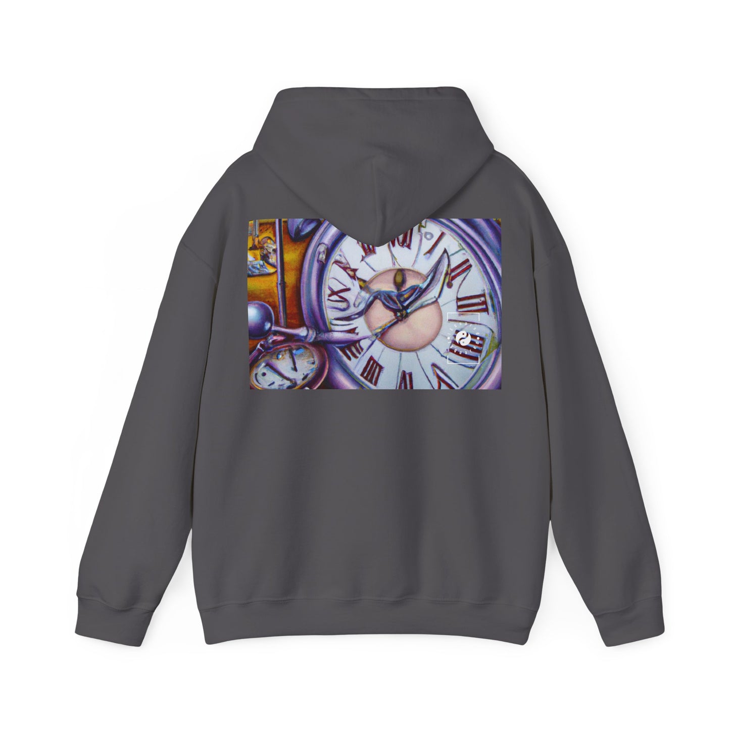 "Chrono Illusionist's Liquid Riddle" - Hoodie