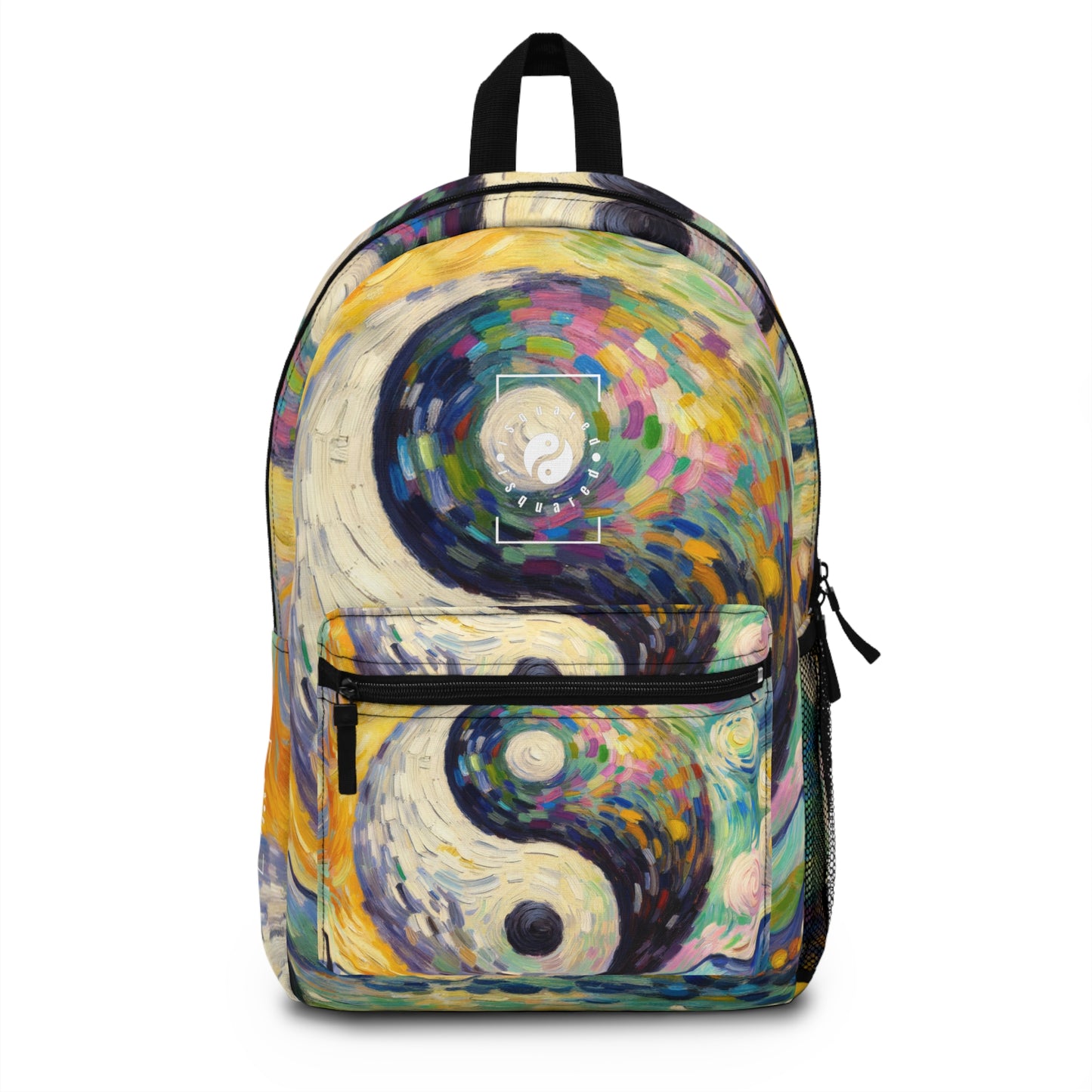 "Spectral Duality: An Impressionist Balance" - Backpack