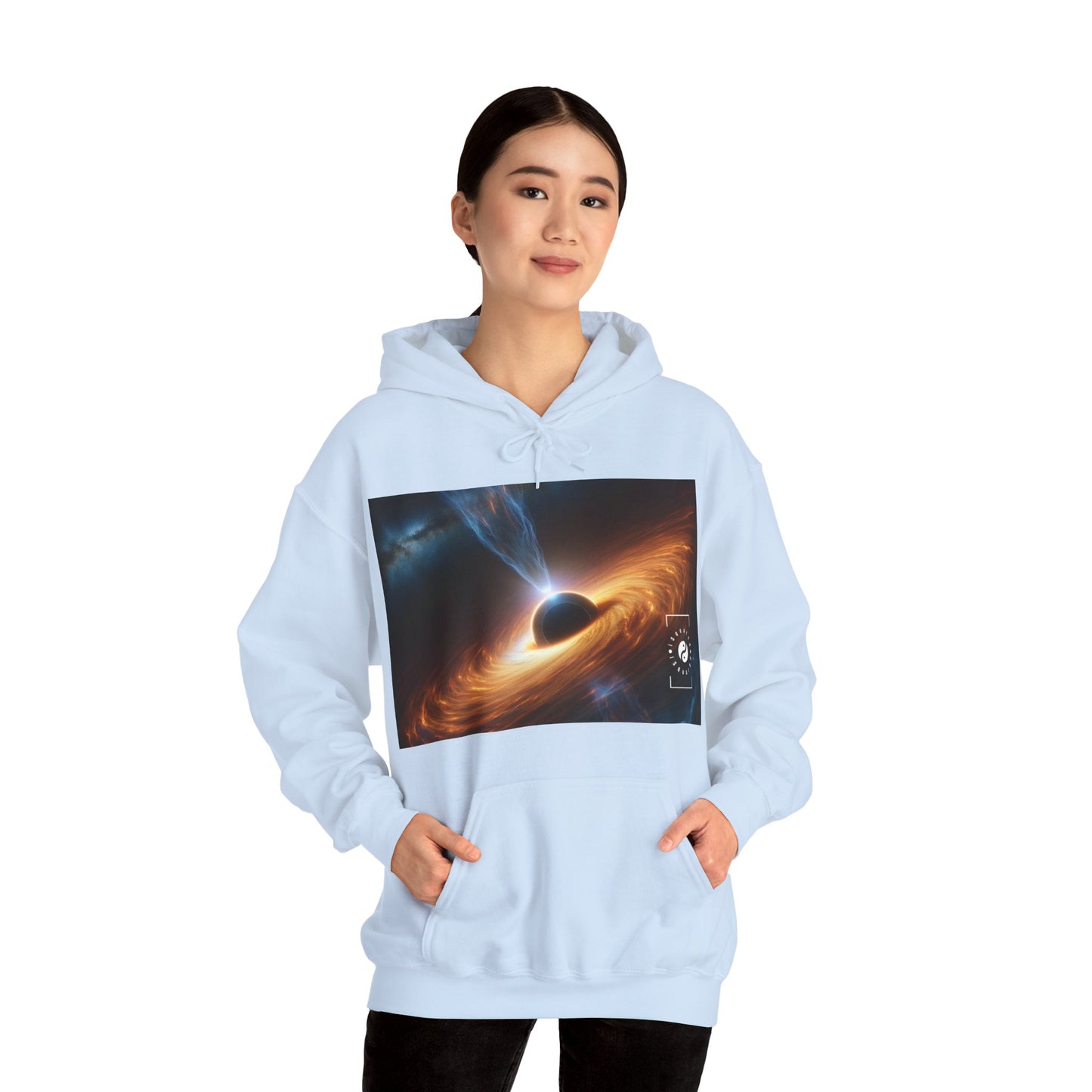 "Discs of Illumination: Black Hole Reverie" - Hoodie