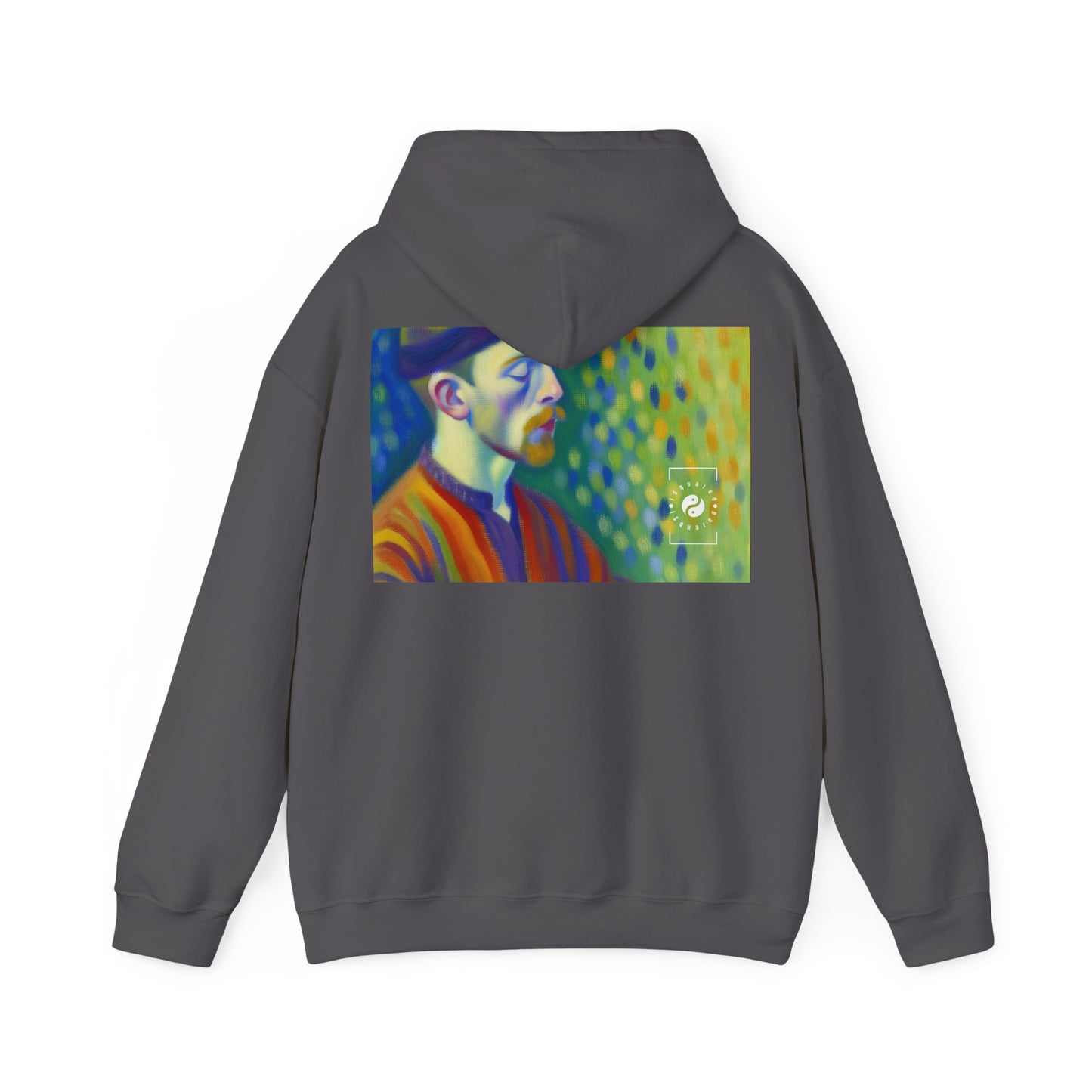 "Serene Resilience: A Frida's Solitude in hues" - Hoodie