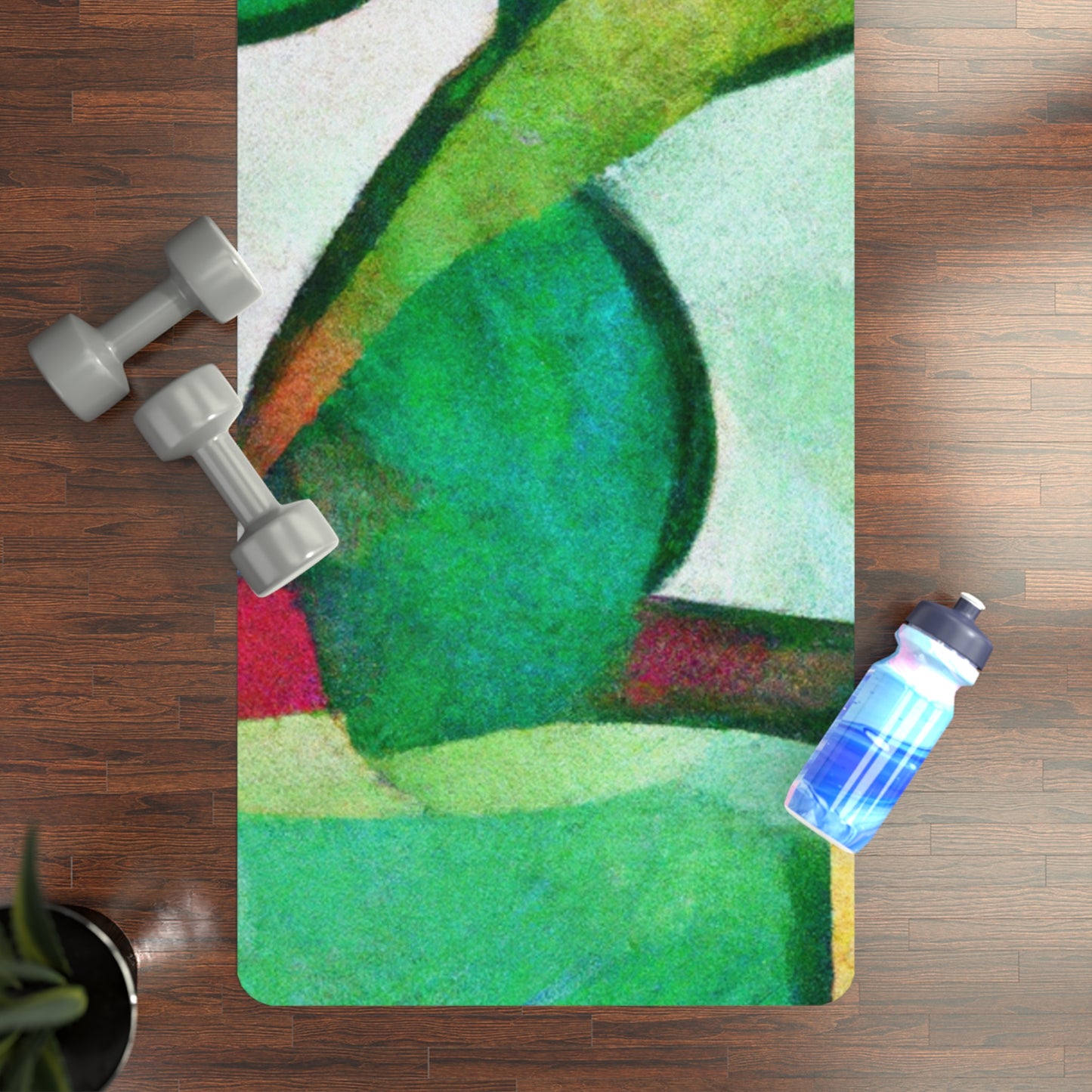 "Chromatic Arcadia" - Yoga Mat