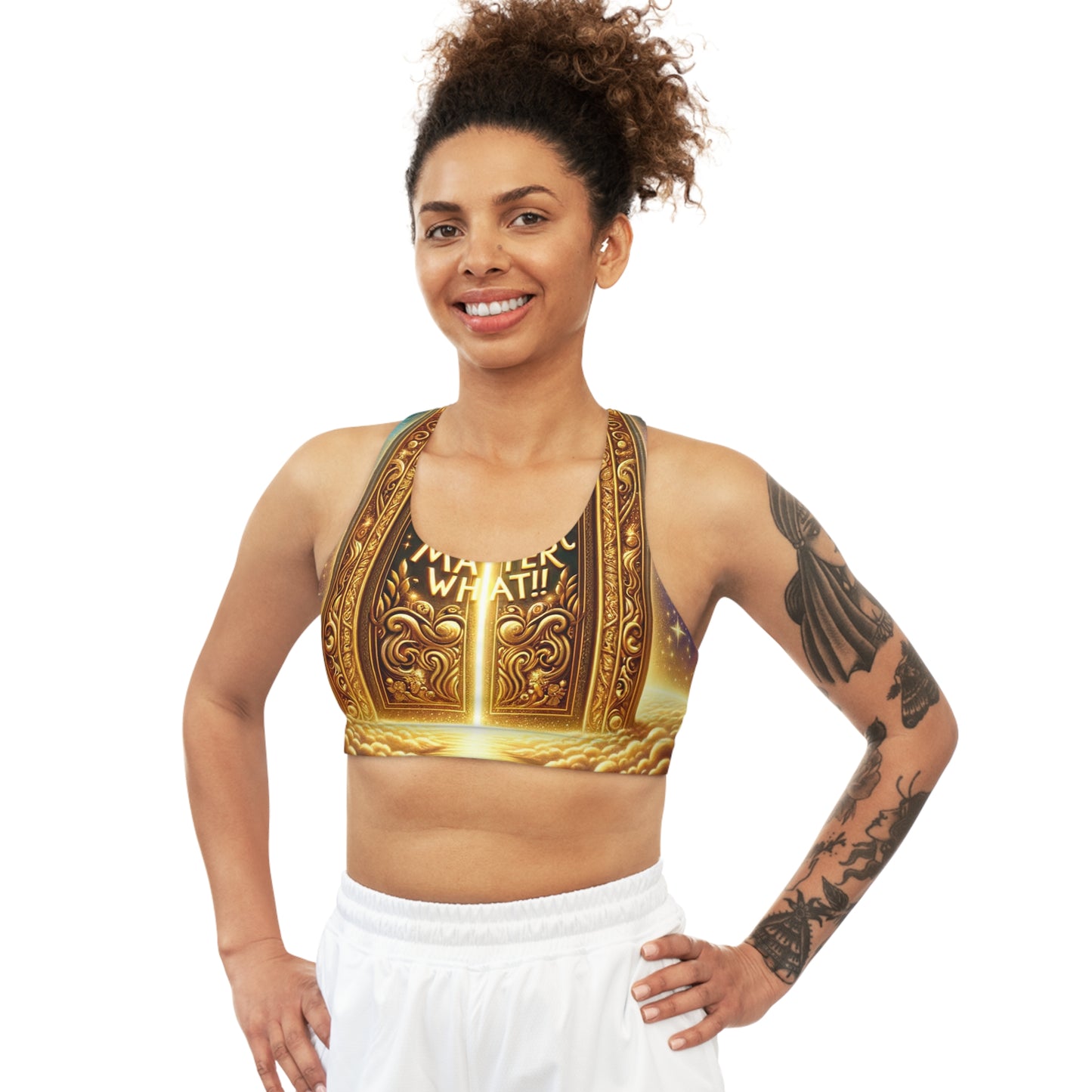 "Threshold of Perseverance" - Seamless Sports Bra