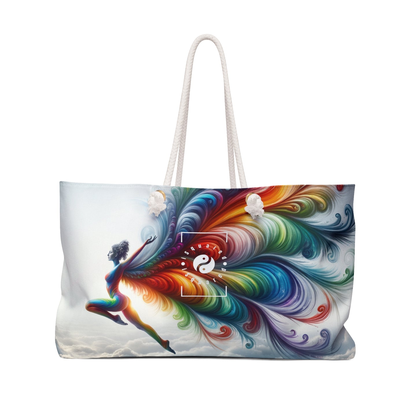 "Yogini's Rainbow Flight" - Casual Yoga Bag