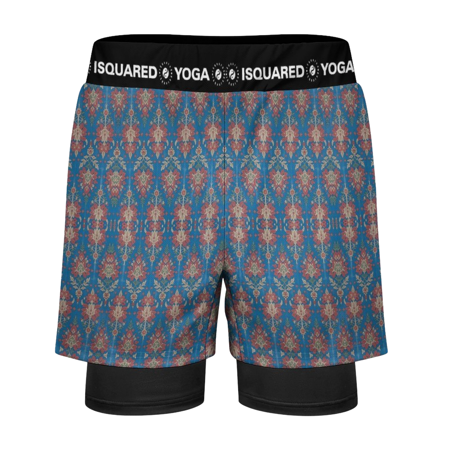 Jaipur Love - Compression Yoga Shorts
