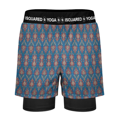 Jaipur Love - Compression Yoga Shorts