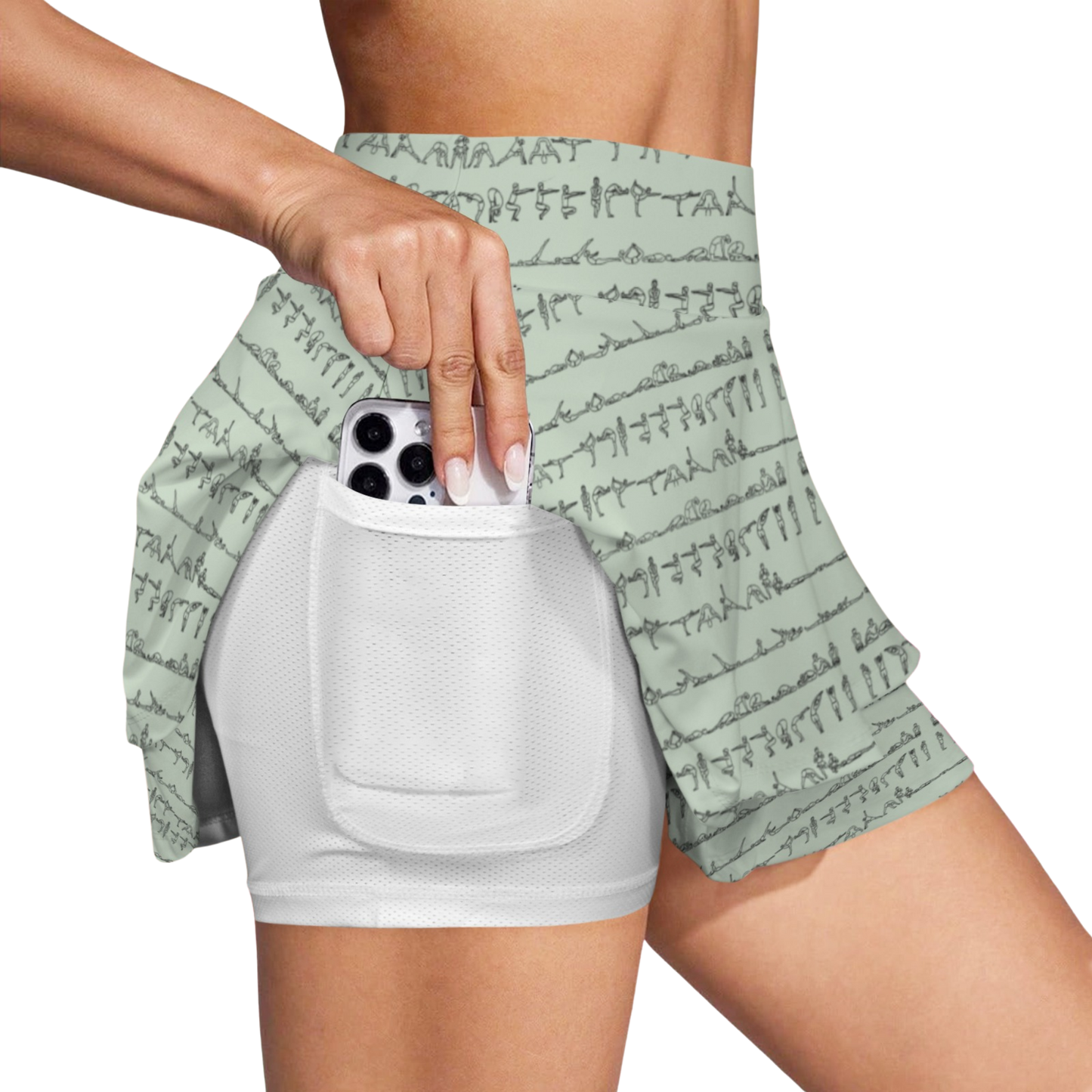 Bikram Pastel - iSquared Ruffle Skirt