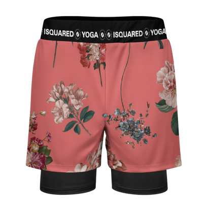 Botanicals - Comrpession Yoga Shorts