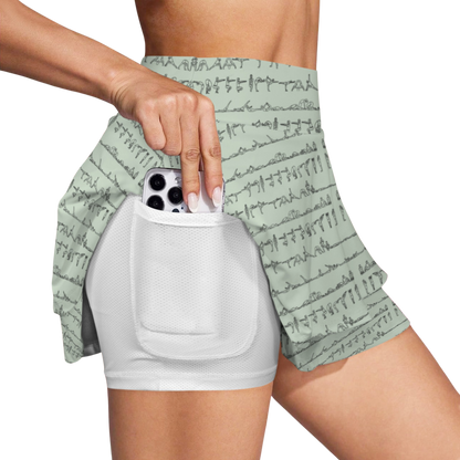 Bikram Pastel - iSquared Ruffle Skirt